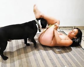 Порно вязка бойцовского кобеля с бразильской шлюхой