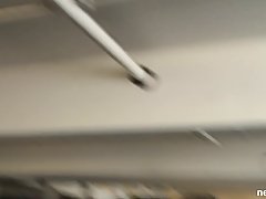 Monica Cum is sucking cock like a pro whore, because she likes to get facial cumshots