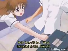 Cartoon babe is screaming from pleasure while boyfriend is fucking her and ejaculating inside her