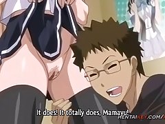 Cartoon girls are getting fucked very hard and screaming from pleasure while experiencing orgasms